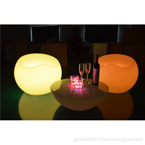 RGB, Battery Illuminated Outdoor Furniture, LED Coffee Table